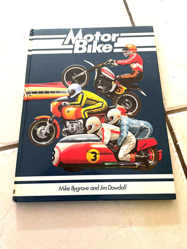 Motor bike vintage mike - bike, by