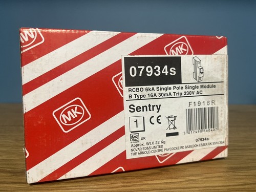 Sentry 16amp rcbo - sentry, 07934s