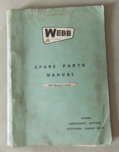 Webb spare parts manual 520 - manual,