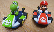 Mario Kart Racing Carrera 1. First Slot Cars x 2 Super Mario & Yoshi - Tested