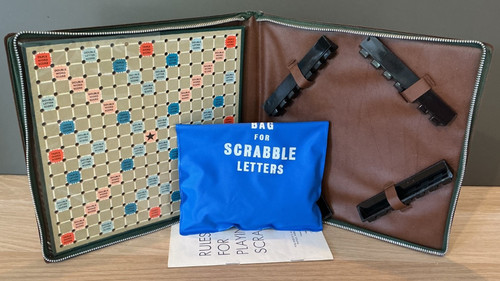 Rare vintage travel scrabble - rare,
