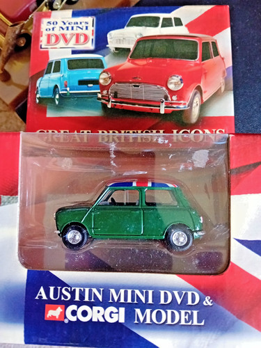 Corgi austin mini dvd - ,
