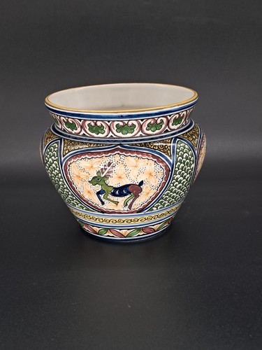 Hand painted antique coimbra - hand-painted,