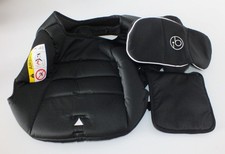 Ickle Bubba Stratus replacement car seat cover & head pad Black Spare seat cover