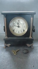 Antique Sessions U.S.A. Bell Chiming Mantle Clock.