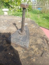 Antique Cast Iron Flat Sad