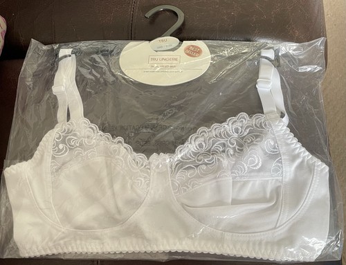 Ladies white non - ladies, bra