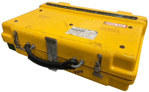 Tool box fiberglass yellow - tool,