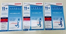 Eleven Plus Exams Verbal Reasoning Vocabulary Book Set Book 1, 2 and 3