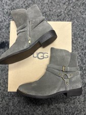 UGG Kelby Grey Suede Boots UK
