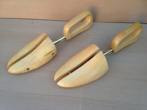 Harrods wooden shoe stretchers - wooden,