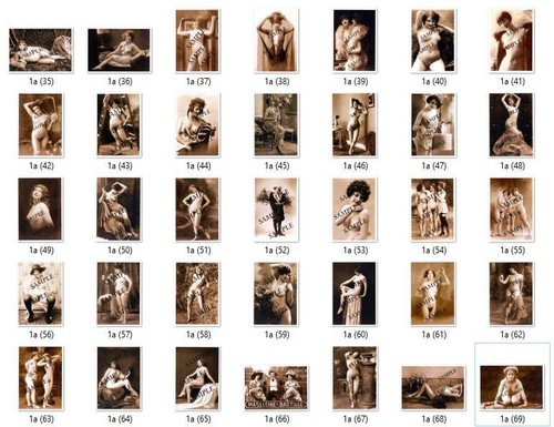 Edwardian reproduction nude - edwardian,