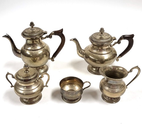 Vintage silver plate tea - vintage,