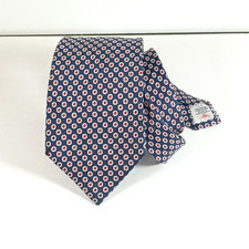 Turnbull & Asser Silk Tie Navy