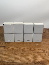 Bose Double Cube Speakers x4 – White – Fully Working