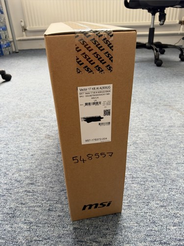 Msi vector ai - msi, hx