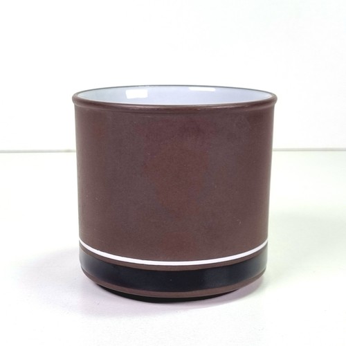 Hornsea contrast pot brown - hornsea,