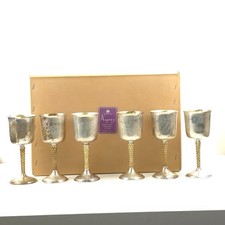 6x ASPREY Sterling Silver