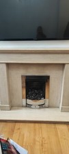Limestone Fireplace Surround