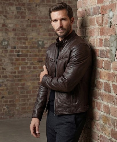 Men brown cafe - men's, racer