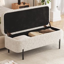 Storage Ottoman Bench, Bed End