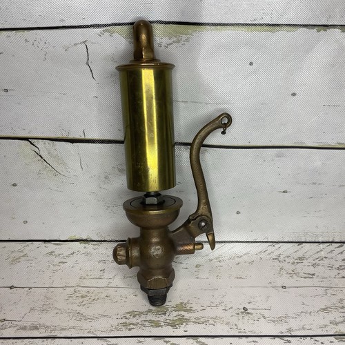 Antique brass steam whistle - brass,
