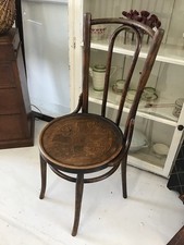 Antique Bentwood Chair, Cafe/bistro Chair Art Nouveau