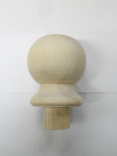 Pine ball cap for stair - pine,