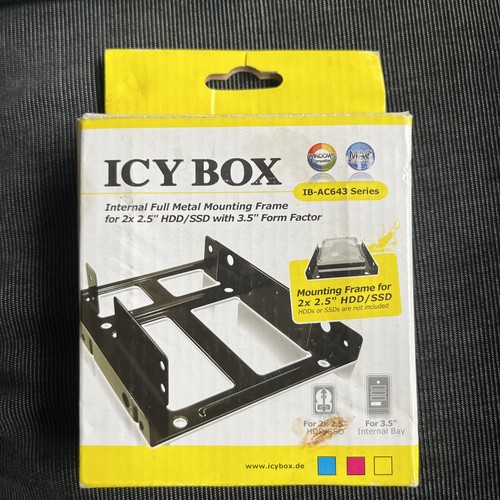 Icy box to 3 5 - 2x, 2.5”