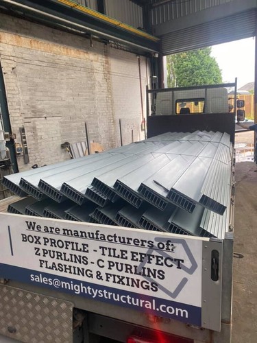 Purlins 175 6mm steel - z, 1.6mm.
