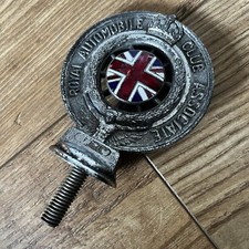 Vintage Edward VII Royal Automobile Club RAC Members Car Badge