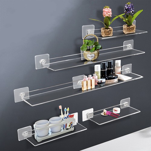 Acrylic shelf clear - shelf, wall