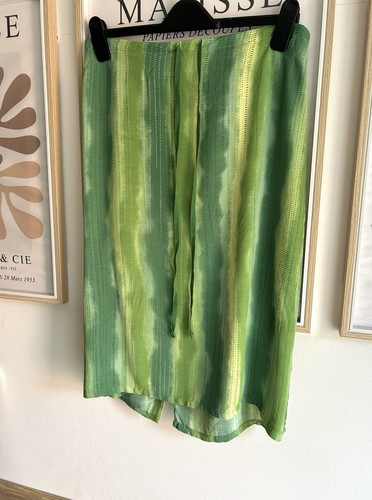 Y2k green tie dye - dye, skirt