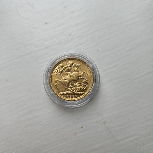 22ct gold sovereign - 22ct,