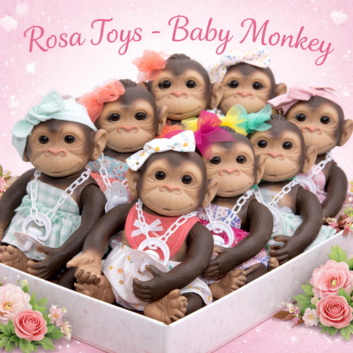 Rosa toys baby monkey - toys,