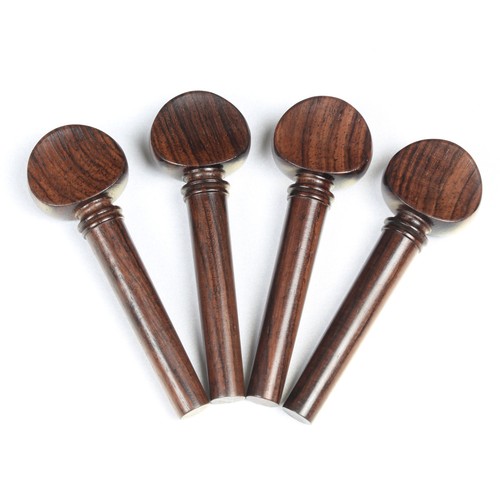 Rosewood violin peg set - rosewood,