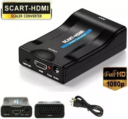Scart hdmi converter - scart,