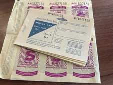 UK Petrol Fuel Ration Book