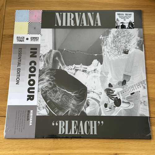 Nirvana bleach clear vinyl - clear,