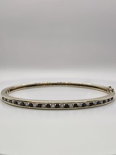 9ct Gold Sapphire & Diamond