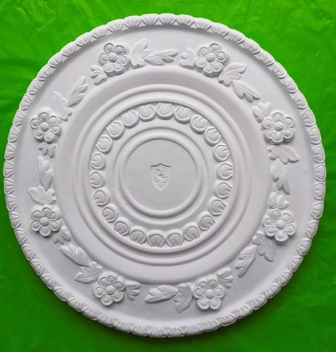 Plaster ceiling rose - plaster,
