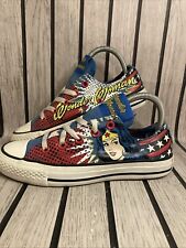 Converse CTAS Low DC Wonder Woman Trainers U.K. Size 4