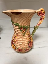 Arthur Wood Art Deco Jug Vase
