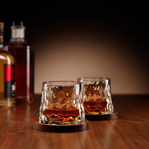 Rotating whiskey spinning - rotating,