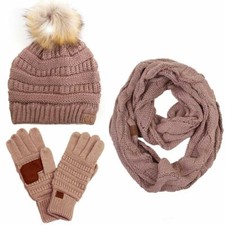 C.C 3pc Winter Warm Ribbed