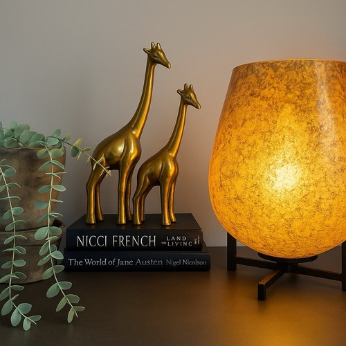 Pair giraffes home decor - of,