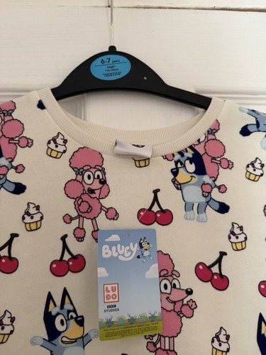 Bluey girls cream - bluey,