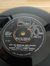 MARVIN GAYE & TAMMI TERRELL -AIN'T NO MOUNTAIN HIGH ENOUGH - AMLA MOTOWN TMG 611