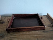 Antique Vintage Wood Tray