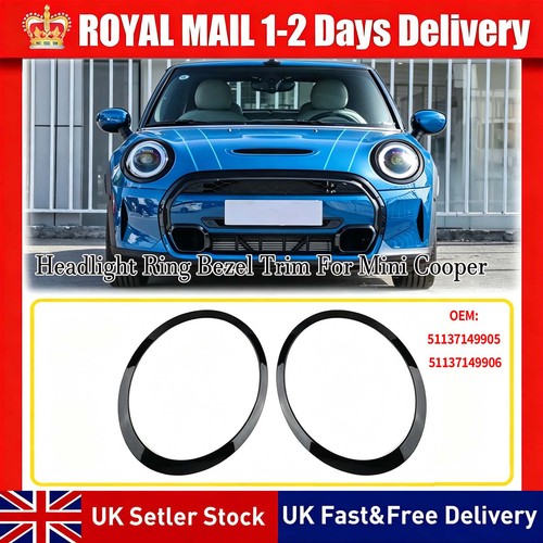 2pcs gloss black headlight - 2pcs,